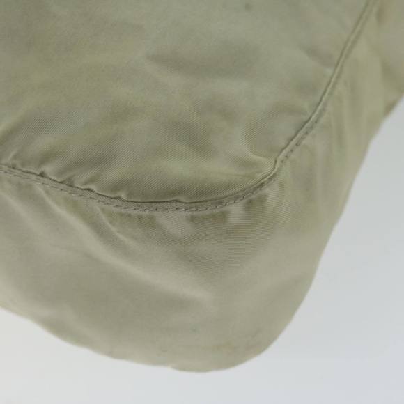 PRADA Shoulder Bag Nylon Beige Auth 65376 - Picture 15 of 16